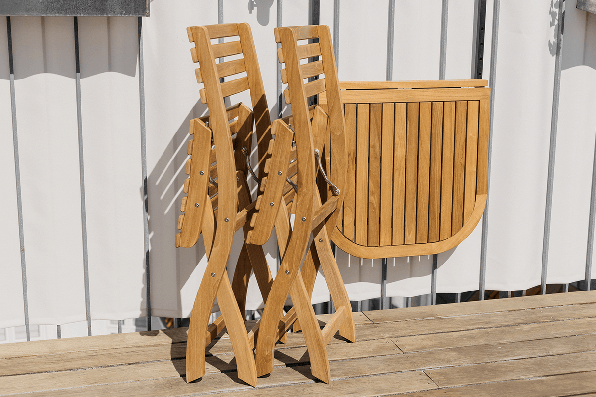 Hannah teak folding chair