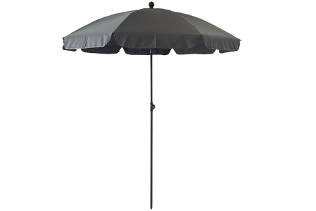 Jamila solid color parasol with tilt Ø130 cm