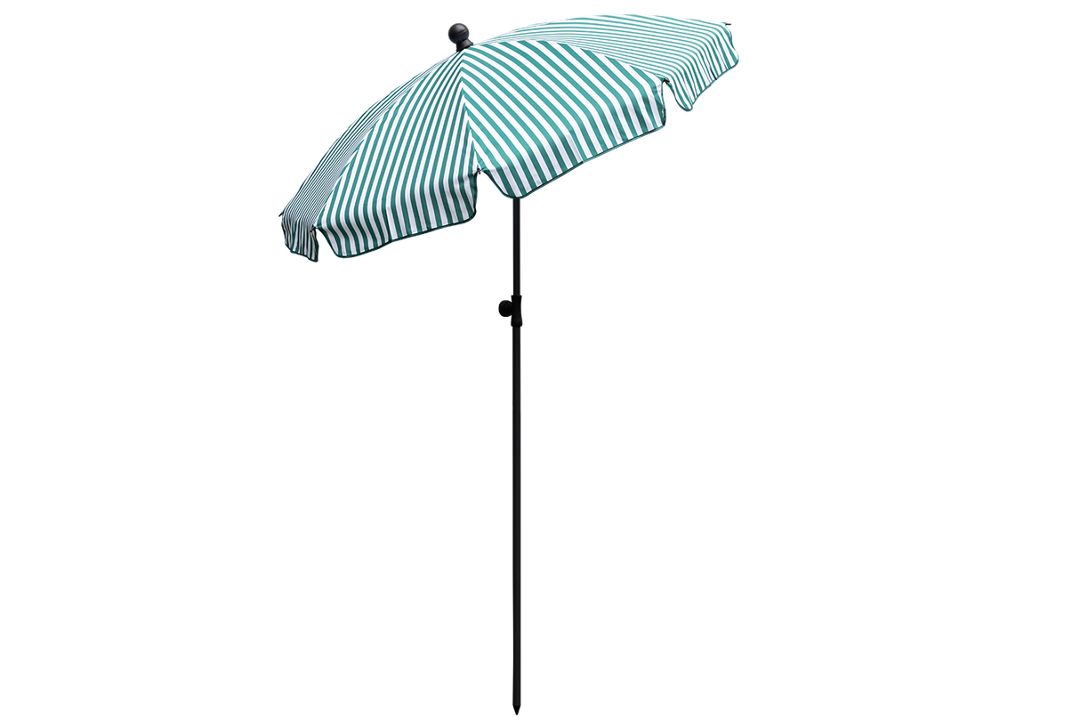 Jamila stripe parasol with tilt Ø130 cm