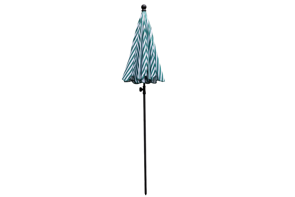 Jamila stripe parasol with tilt Ø130 cm