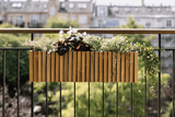Molly teak balcony flower box 40 / 60 / 80 cm