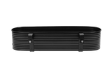 Olga black balcony flower box 60 cm