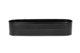 Olga black balcony flower box 60 cm