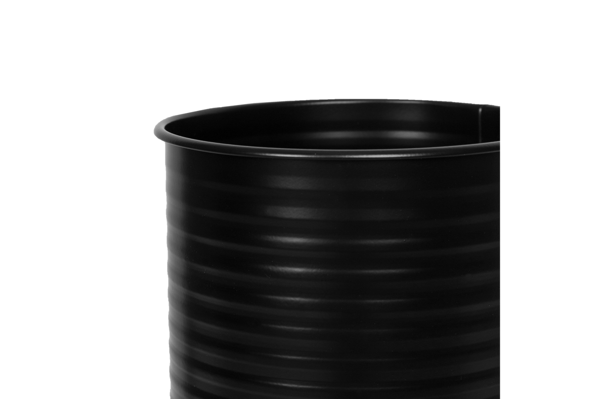 Rut Rillo black plant box for wall grid Ø14 / Ø17 cm