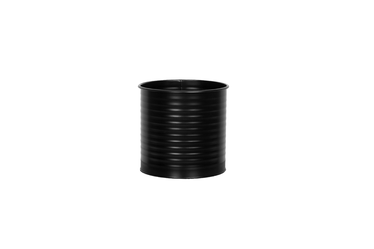 Rut Rillo black plant box for wall grid Ø14 / Ø17 cm