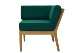 Sienna teak lounge sofa - corner