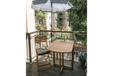 Vilma teak folding table 60 x 40 cm