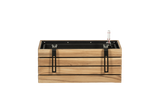 Maja teak balcony flower box 40 / 60 / 80 cm