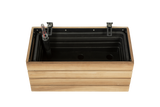 Maja teak balcony flower box 40 / 60 / 80 cm