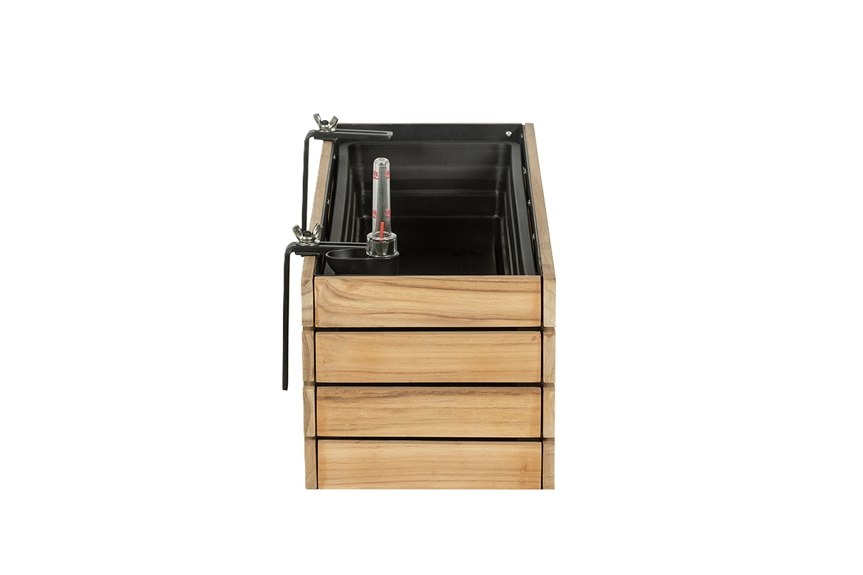 Maja teak balcony flower box 40 / 60 / 80 cm
