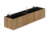 Molly teak balcony flower box 40 / 60 / 80 cm