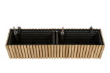 Molly teak balcony flower box 40 / 60 / 80 cm