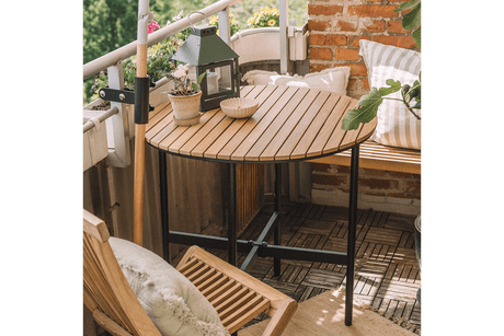 Cia gateleg table Ø80 cm