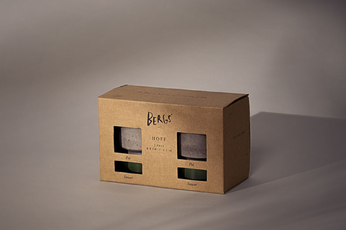 Hoff RAW/GLAZED Ø8 cm set - 2 pack