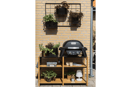 Dora barbecue table with granite top 60 x 50 cm