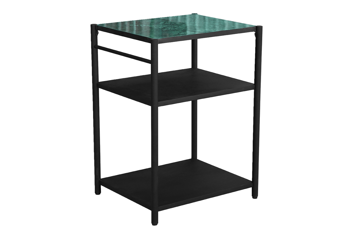 Dora metal barbecue table with granite top 60 x 50 cm