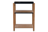 Dora teak barbecue table with granite top 60 x 50 cm