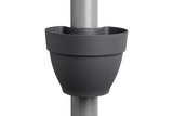 Vibia campana flowerpot for drainpipes
