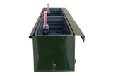 Esther green balcony flower box with self-watering system 60 / 80 cm