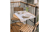 Galina teak hanging table 60 x 60 cm