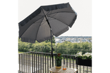 Jamila solid color parasol with tilt Ø180 cm