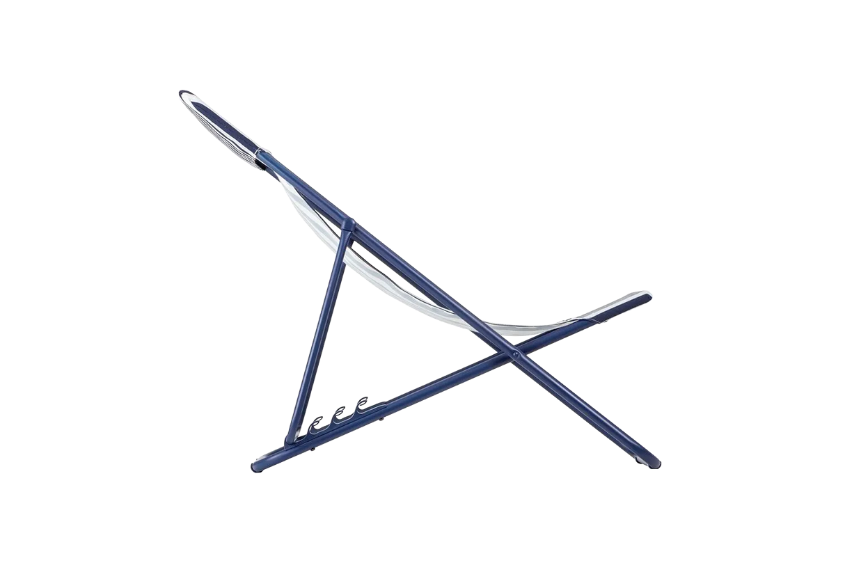 Maxi transat airlon striped deckchair