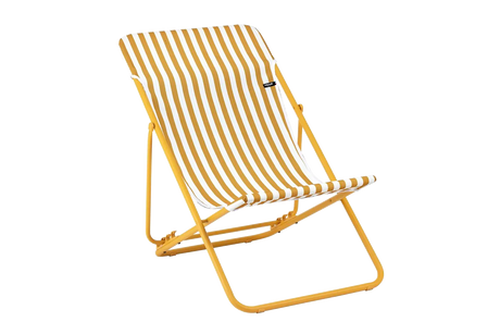 Maxi transat airlon striped deckchair