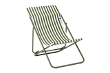 Maxi transat airlon striped deckchair