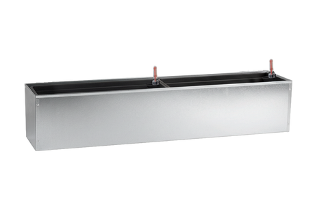 Liva galvanized balcony flower box with self-watering system 60 / 80 / 100 cm