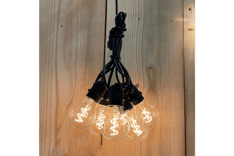 Festoon spiral string light