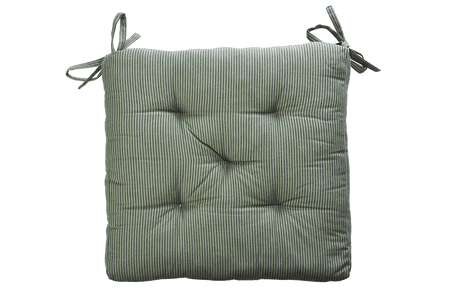 Pinstripe seat cushion 45 x 45 cm