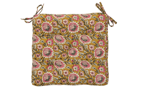 Printed seat cushion 45 x 45 cm