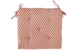 Printed seat cushion 45 x 45 cm