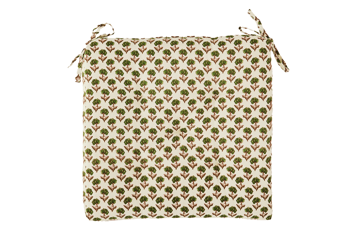 Printed seat cushion 45 x 45 cm