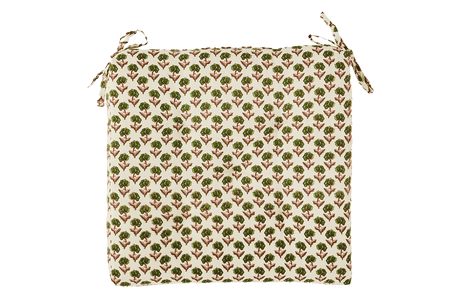 Printed seat cushion 45 x 45 cm