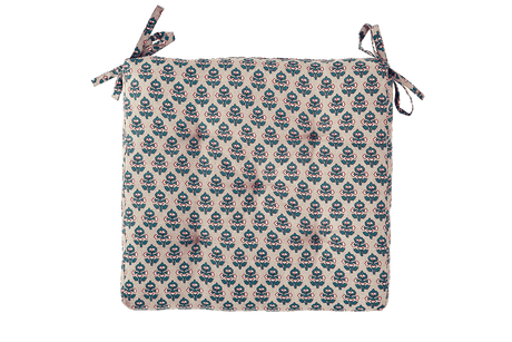 Printed seat cushion 45 x 45 cm