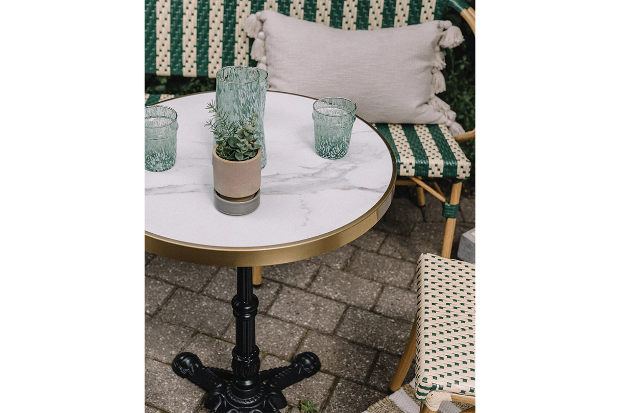 Margot café table with HPL table top Ø60 cm