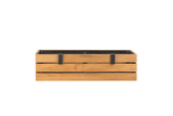 Mille teak plant box for wall grid 50 x 21 cm