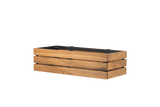 Mille teak plant box for wall grid 50 x 21 cm