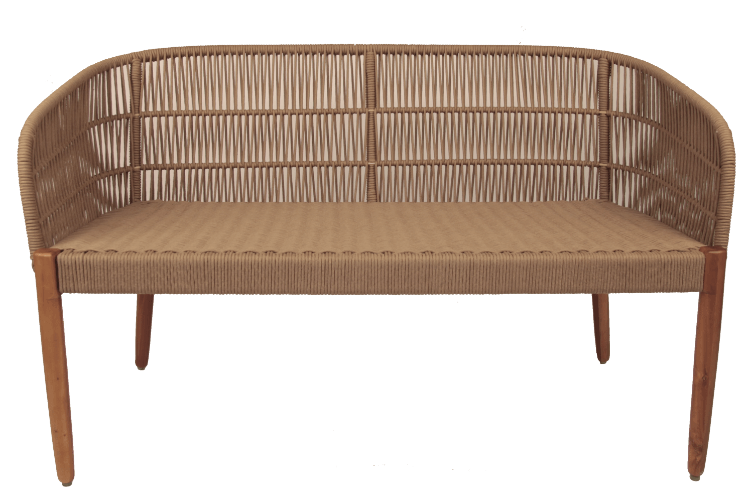Coral coast pruitt resin wicker outdoor bench with cushion outlet