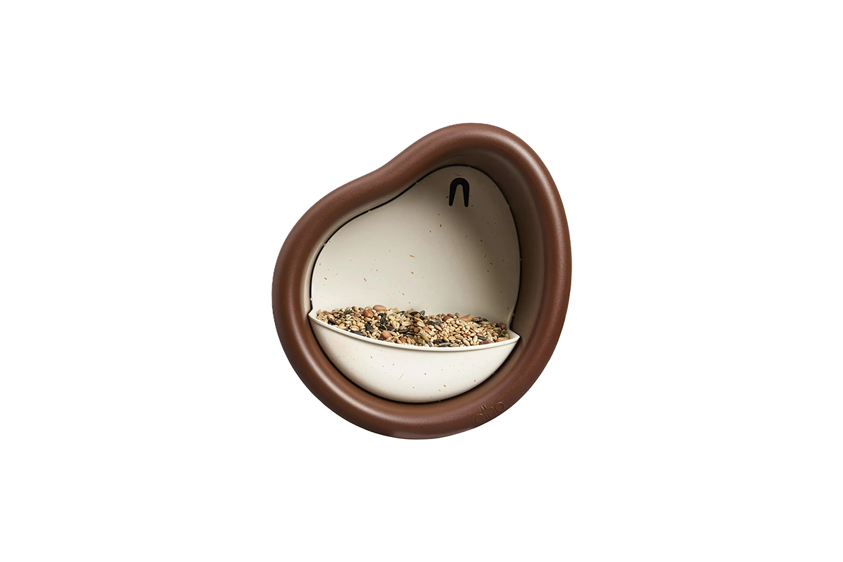 Organic bird feeder