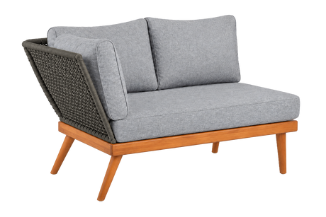 Regatta rope lounge sofa - left