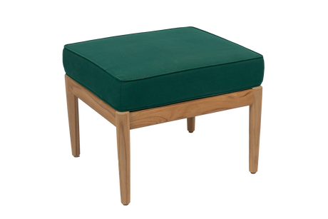 Sienna teak pouf / table