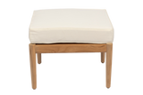Sienna teak pouf / table