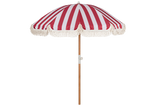 Stine stripe parasol with tilt Ø155 / Ø180 cm