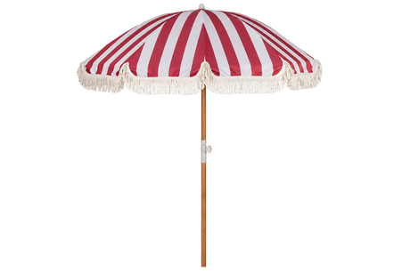 Stine stripe parasol with tilt Ø155 / Ø180 cm