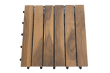 Sandra teak floor tiles