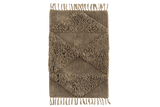Tufted cotton bath mat 60x90 cm