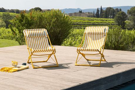 Transaswing airlon rocking deckchair