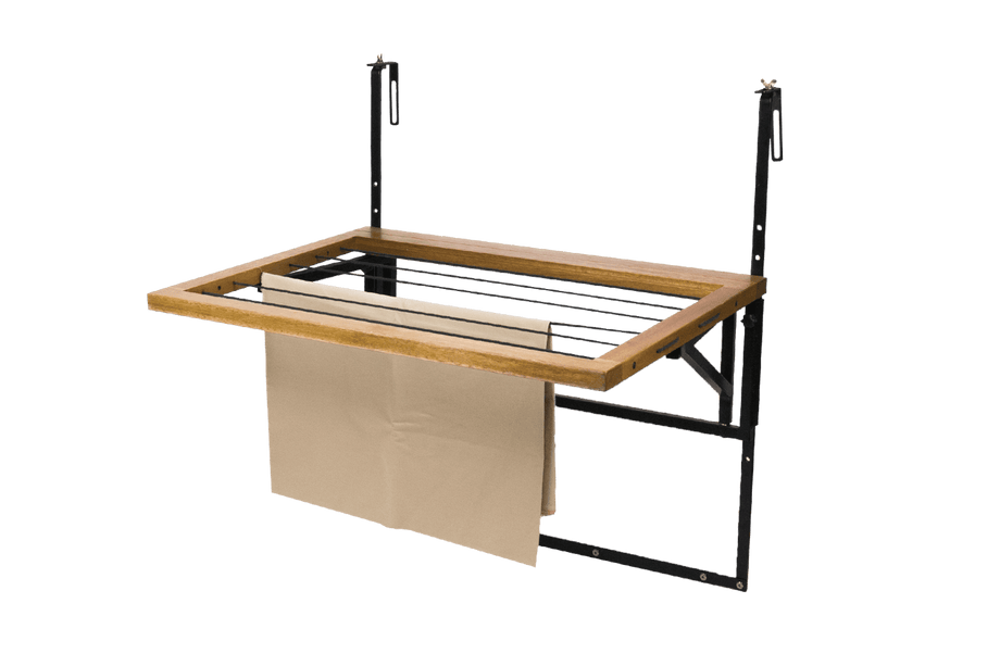 Alma hanging table with drying rack 80 x 60 cm Balcony Living Cph